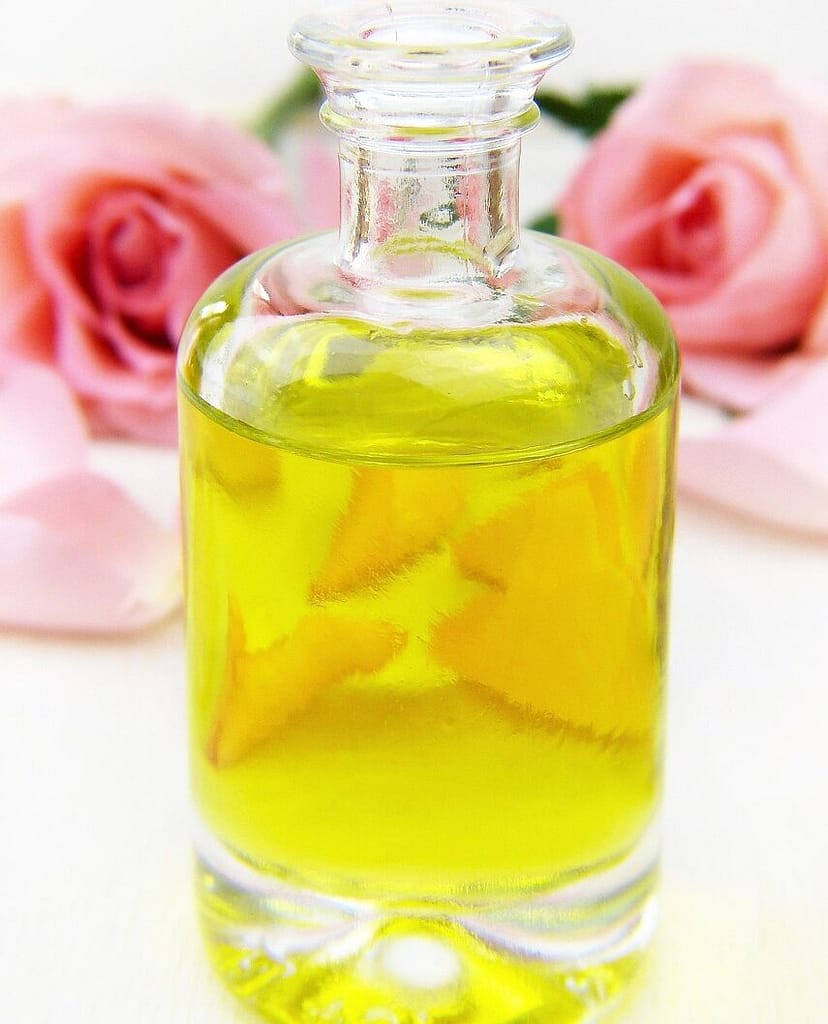 Cleansing step in daily skin care routine at home